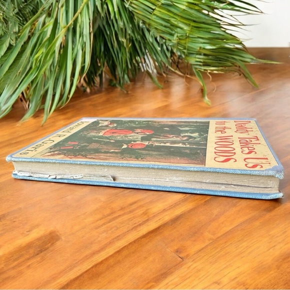 VINTAGE 1914 “Daddy Takes Us to the Woods” by Howard R. Garis - Picture 4 of 16